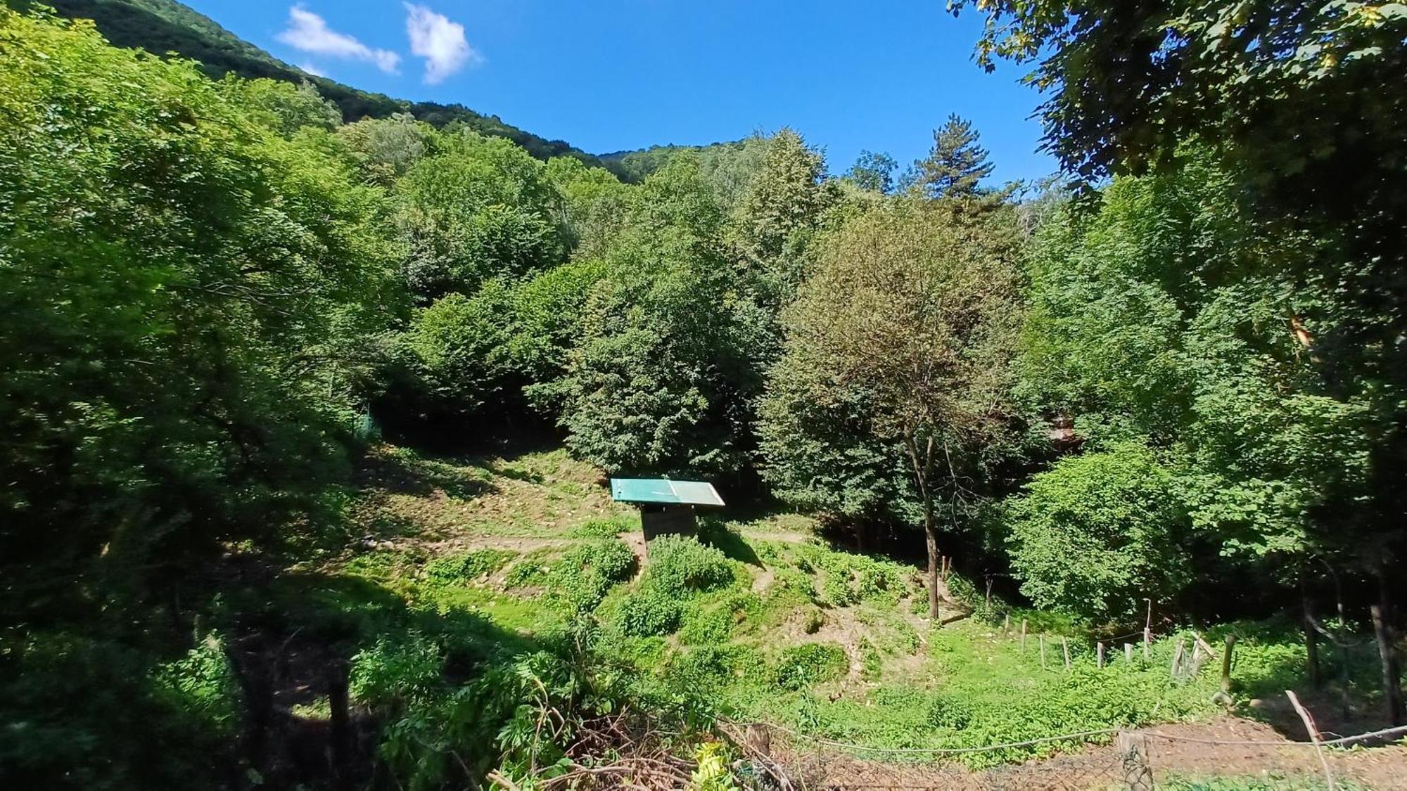 La Stanza Del Bosco Apartman Arcumeggia Kültér fotó