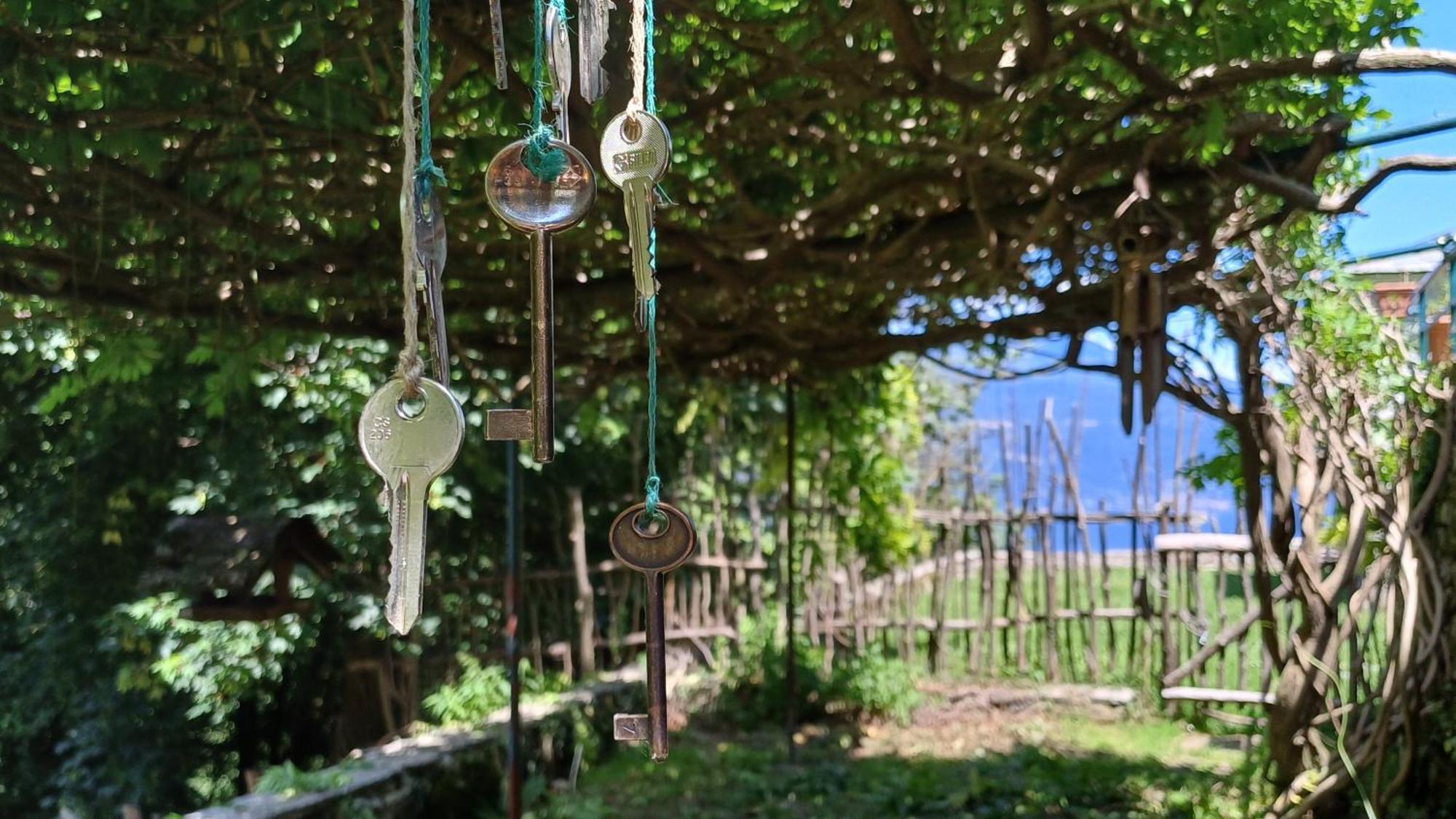 La Stanza Del Bosco Apartman Arcumeggia Kültér fotó